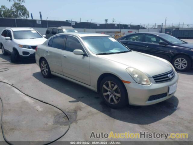 INFINITI G35X, JNKCV51F16M602372