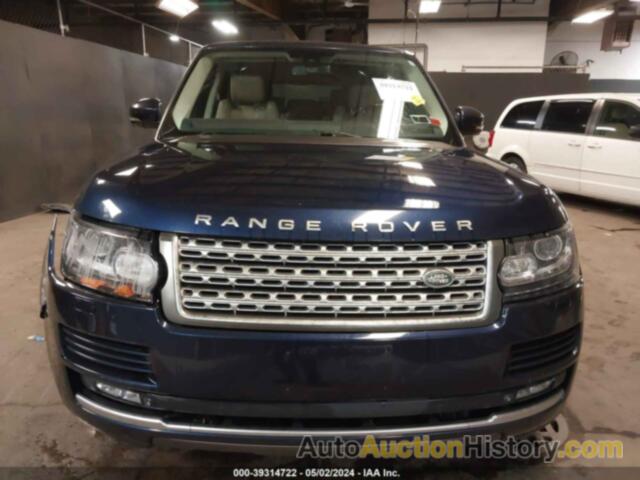 LAND ROVER RANGE ROVER 3.0L V6 SUPERCHARGED HSE, SALGS2VF0FA233311