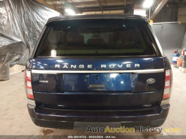 LAND ROVER RANGE ROVER 3.0L V6 SUPERCHARGED HSE, SALGS2VF0FA233311