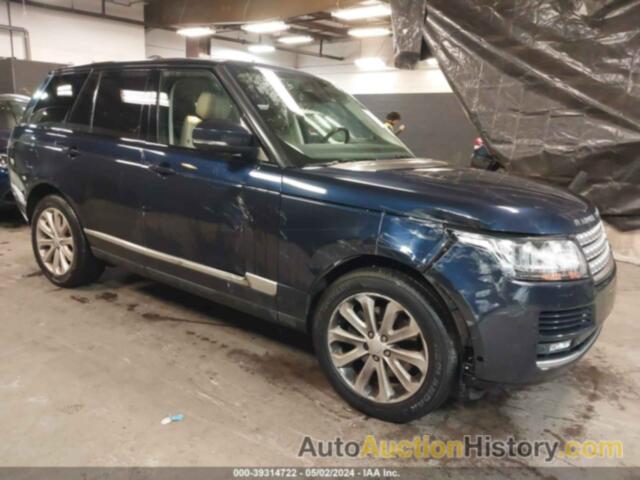 LAND ROVER RANGE ROVER 3.0L V6 SUPERCHARGED HSE, SALGS2VF0FA233311