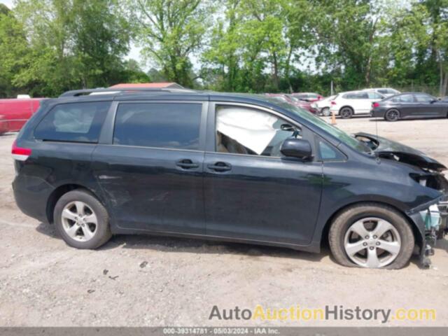 TOYOTA SIENNA LE V6 8 PASSENGER, 5TDKK3DC3DS354090