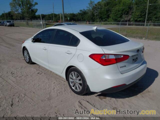 KIA FORTE LX, KNAFX4A68F5415365