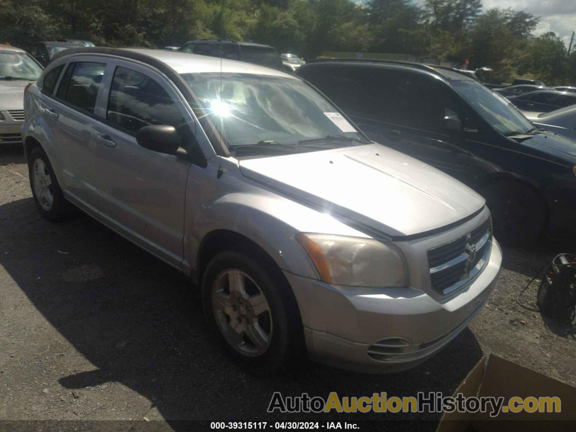 DODGE CALIBER SXT, 1B3HB48A19D224922