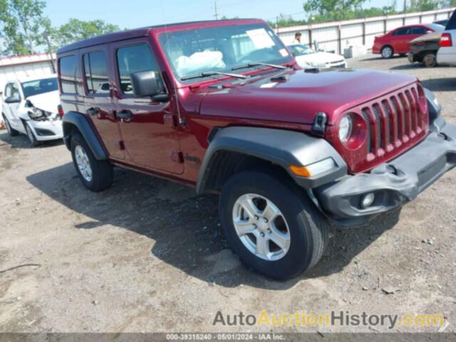 JEEP WRANGLER UNLIMITED SPORT S 4X4, 1C4HJXDN5MW768929