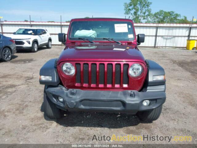 JEEP WRANGLER UNLIMITED SPORT S 4X4, 1C4HJXDN5MW768929