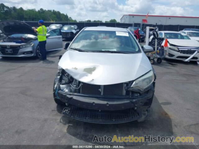 TOYOTA COROLLA L, 2T1BURHE2FC295196