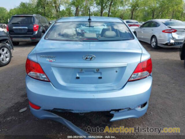 HYUNDAI ACCENT GLS, KMHCU4AE6DU381821