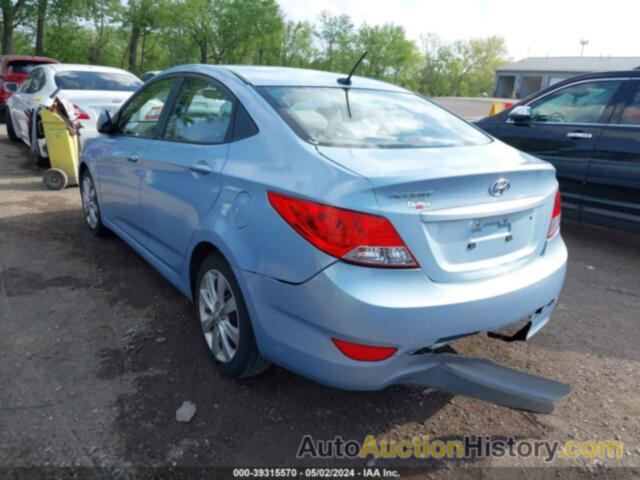 HYUNDAI ACCENT GLS, KMHCU4AE6DU381821