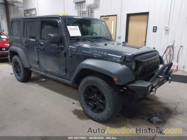 JEEP WRANGLER JK UNLIMITED WILLY WHEELER 4X4, 1C4BJWDG8JL882468