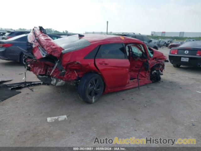 HYUNDAI ELANTRA SEL, 5NPLM4AG7NH066463