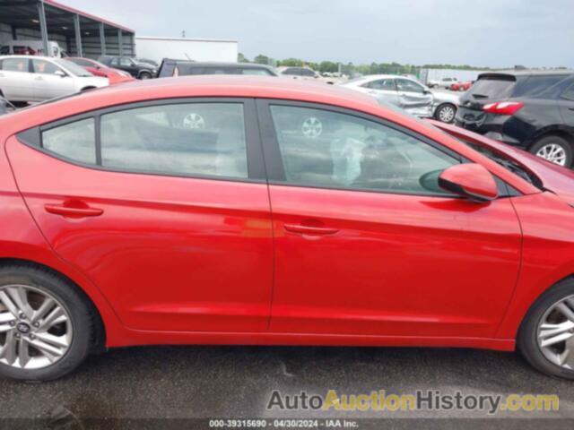 HYUNDAI ELANTRA SEL, 5NPD84LF6KH449643