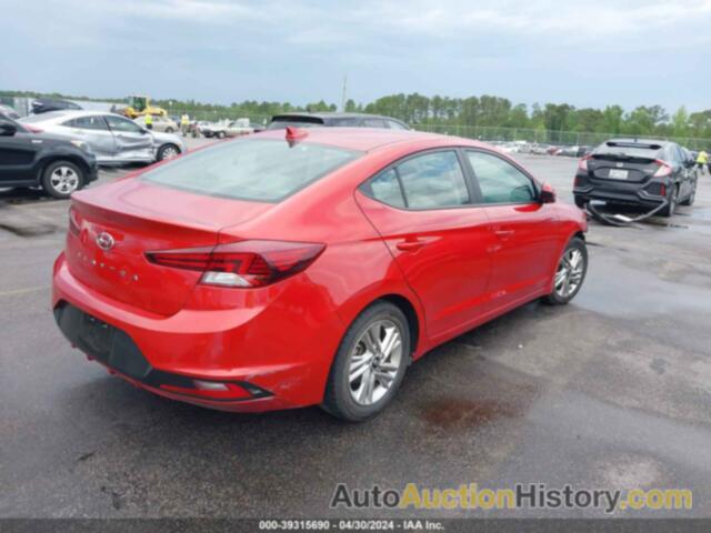 HYUNDAI ELANTRA SEL, 5NPD84LF6KH449643