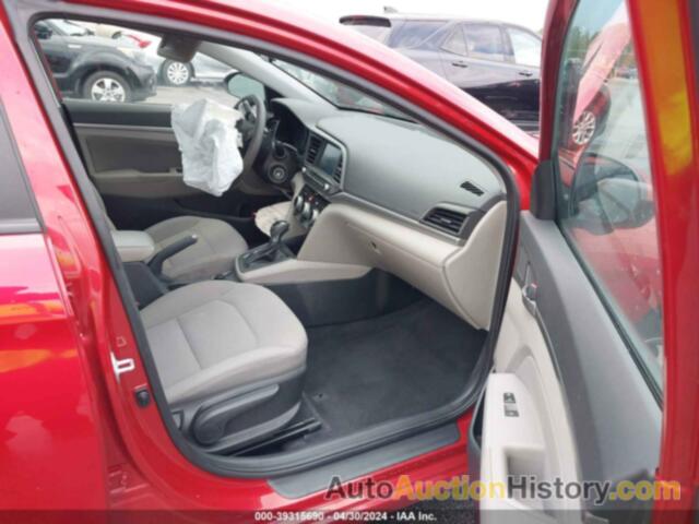 HYUNDAI ELANTRA SEL, 5NPD84LF6KH449643