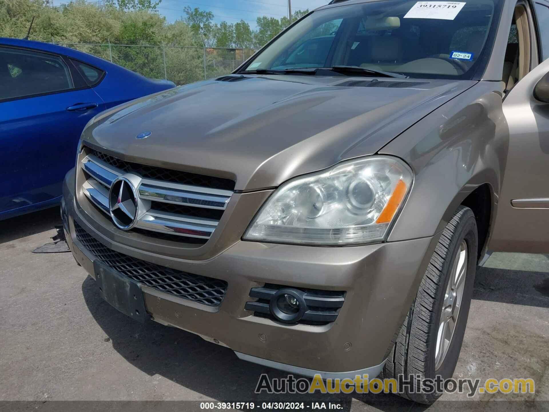 MERCEDES-BENZ GL 450 4MATIC, 4JGBF71E98A400490