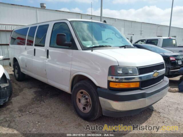 CHEVROLET EXPRESS PASSENGER RWD 3500 EXTENDED WHEELBASE LT, 1GAZGPFG2L1205648