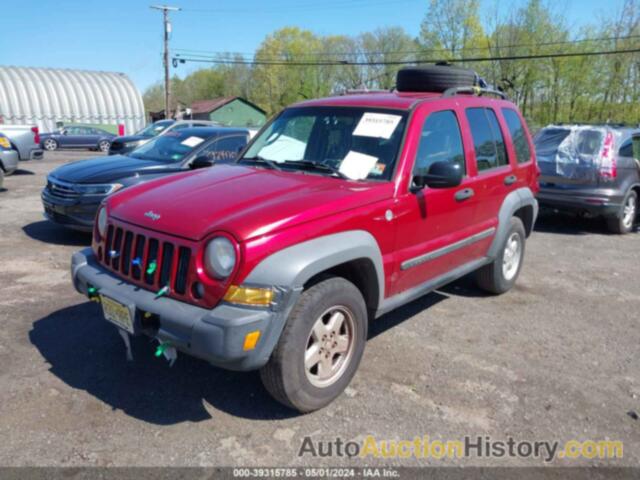 JEEP LIBERTY SPORT, 1J4GL48K47W517046