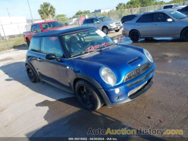 MINI COOPER S, WMWRE33454TD85522