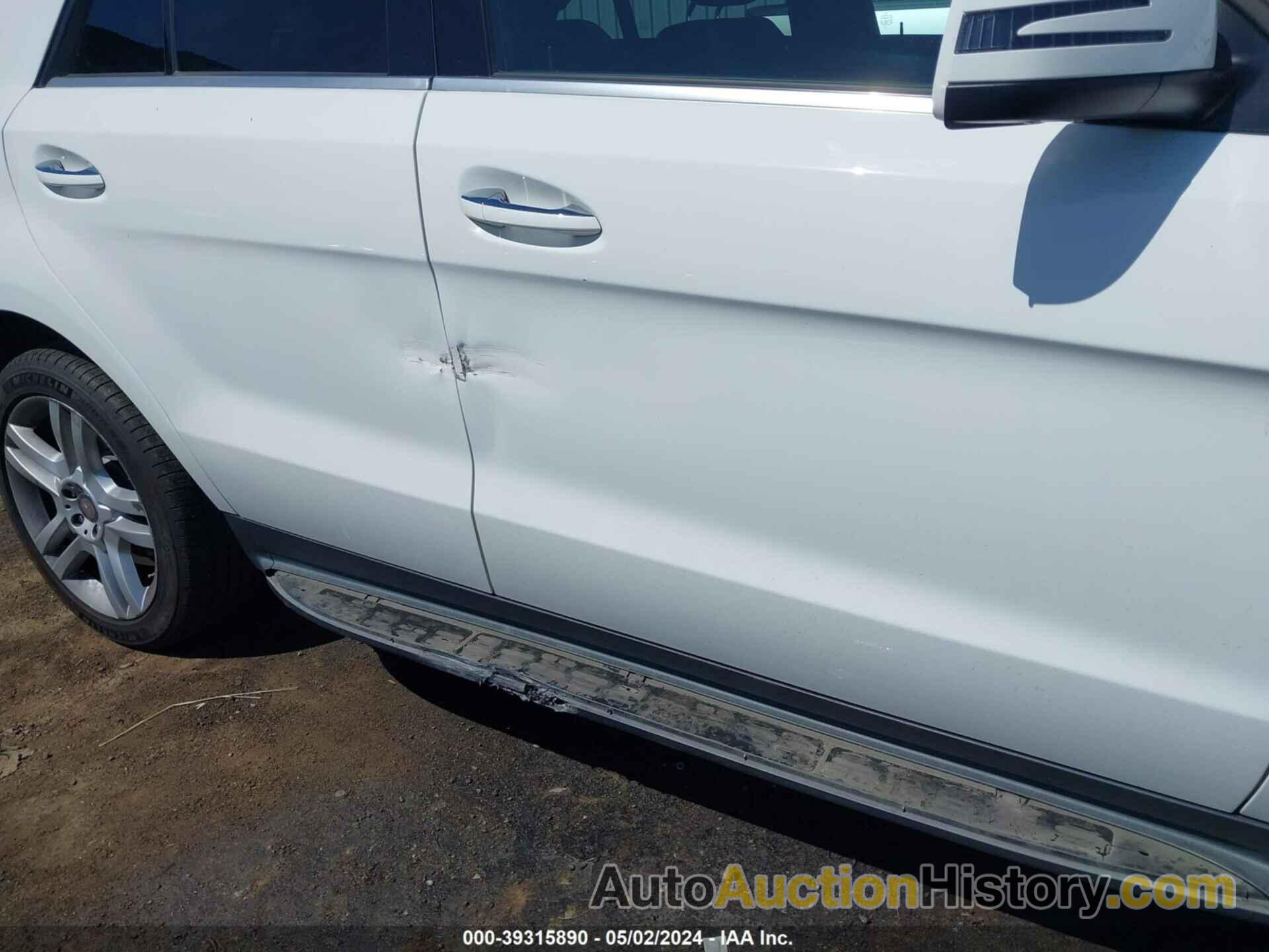 MERCEDES-BENZ ML 350, 4JGDA5JB9FA531479