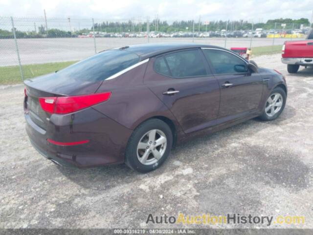 KIA OPTIMA LX, 5XXGM4A71FG394413