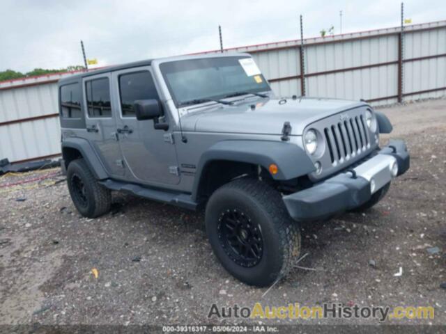 JEEP WRANGLER UNLIMITED SPORT 4X4, 1C4BJWDG4HL535245