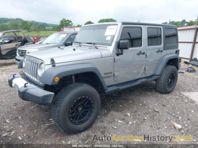 JEEP WRANGLER UNLIMITED SPORT 4X4, 1C4BJWDG4HL535245