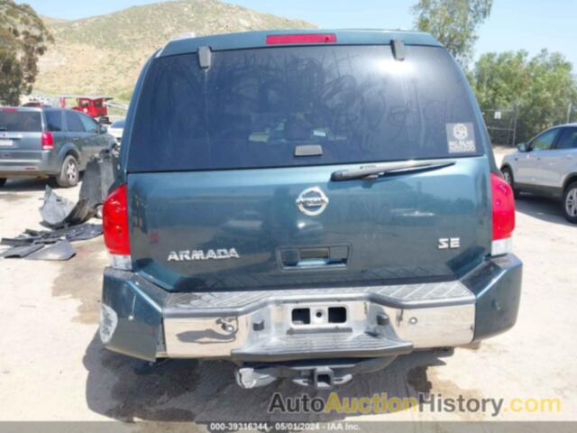 NISSAN ARMADA SE, 5N1AA08A16N722373