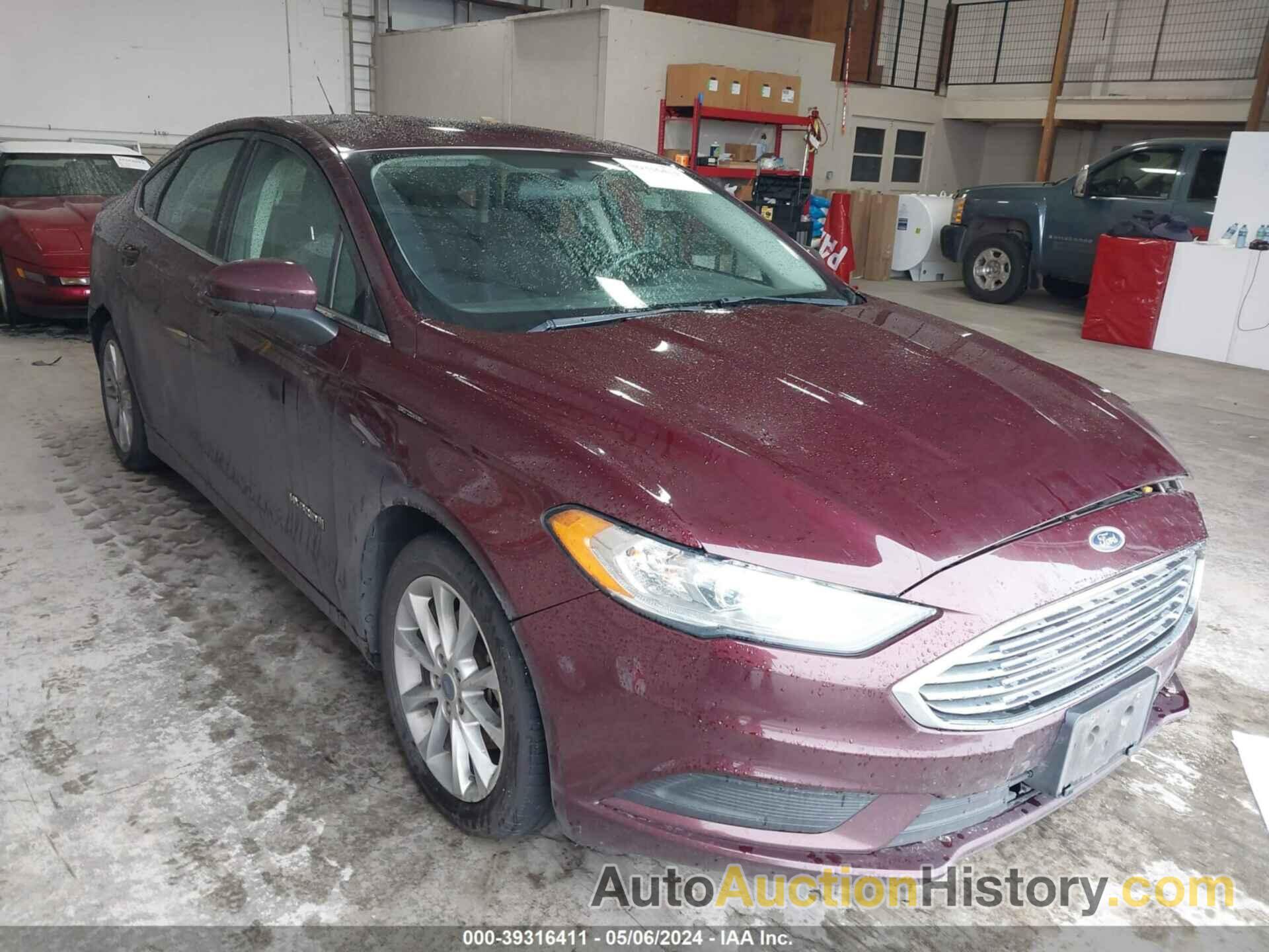 FORD FUSION HYBRID SE HYBRID, 3FA6P0LU2HR313928