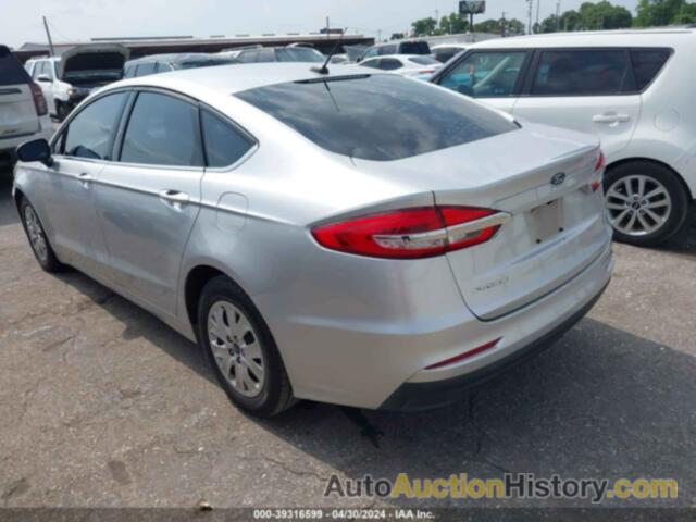 FORD FUSION S, 3FA6P0G73KR275217