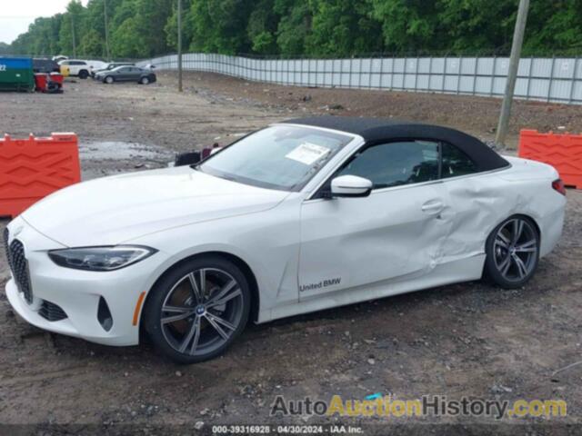 BMW 4 SERIES 430I, WBA23AT06RCP43238