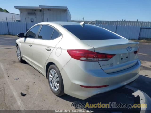 HYUNDAI ELANTRA SE, KMHD74LF9HU121968