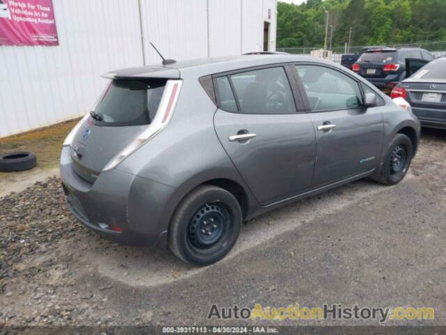 NISSAN LEAF S, 1N4AZ0CP7FC313188