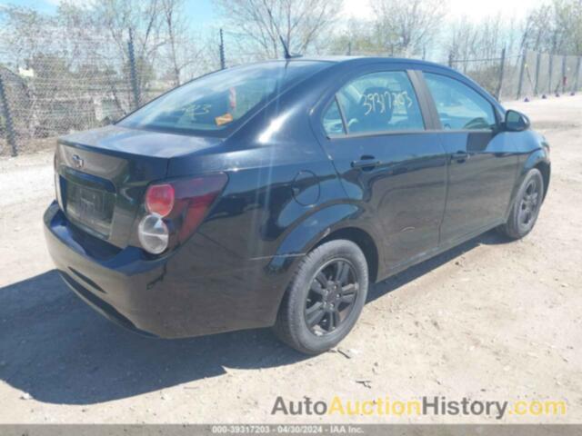 CHEVROLET SONIC 1LS, 1G1JB5SH5C4146303