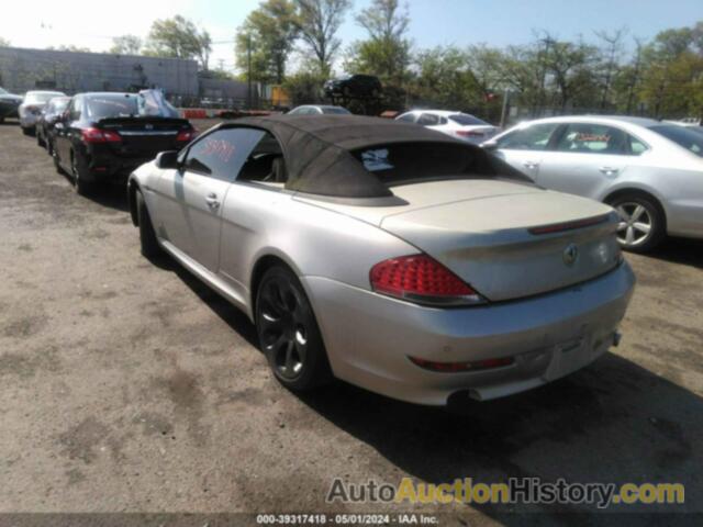 BMW 650I 650I, WBAEB53548CX60931