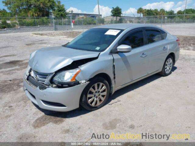 NISSAN SENTRA S, 3N1AB7AP0FY378503