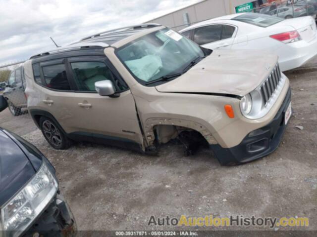 JEEP RENEGADE LIMITED, ZACCJBDT0FPB57752