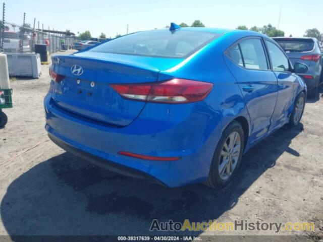 HYUNDAI ELANTRA SEL, 5NPD84LF0JH375389