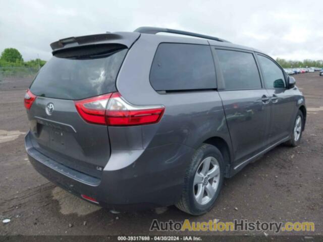 TOYOTA SIENNA LE, 5TDKZ3DCXLS035800