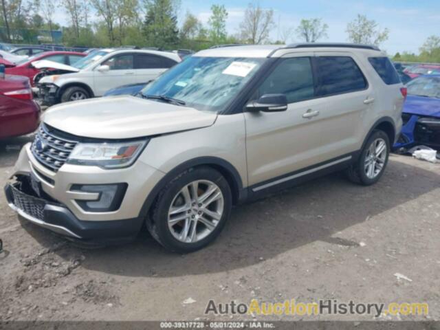 FORD EXPLORER XLT, 1FM5K8D86HGD16211