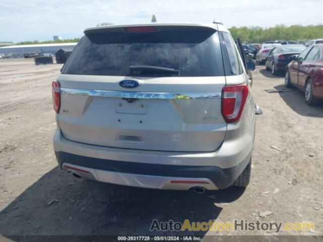 FORD EXPLORER XLT, 1FM5K8D86HGD16211