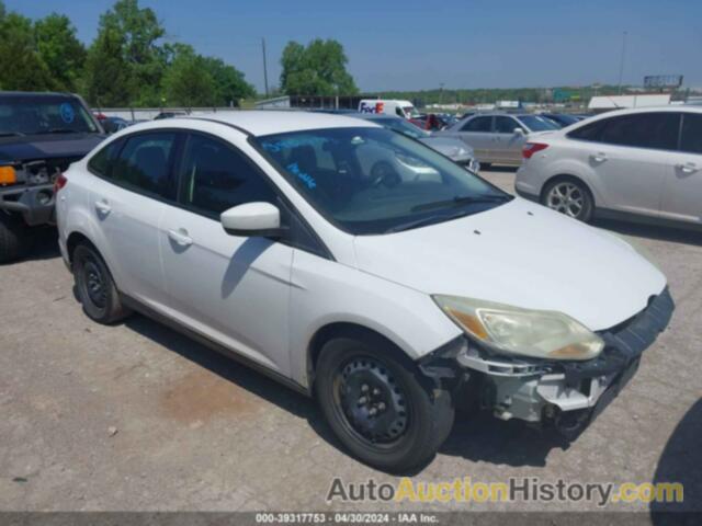 FORD FOCUS SE, 1FAHP3F24CL201384