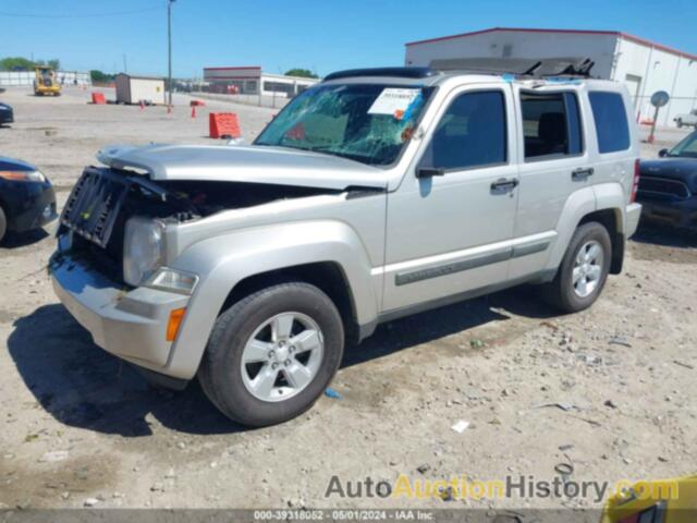 JEEP LIBERTY SPORT, 1J8GP28K09W534386