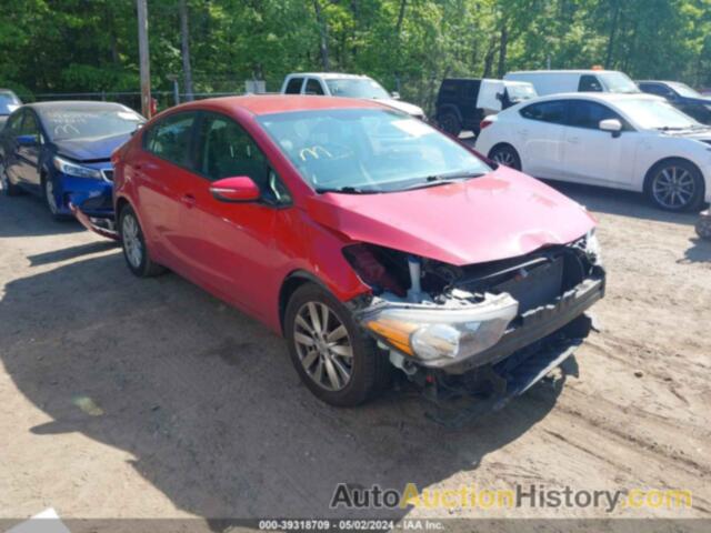 KIA FORTE LX, KNAFX4A63E5217209