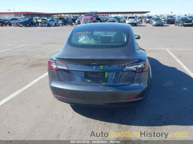 TESLA MODEL 3 STANDARD RANGE PLUS REAR-WHEEL DRIVE, 5YJ3E1EA8MF100151