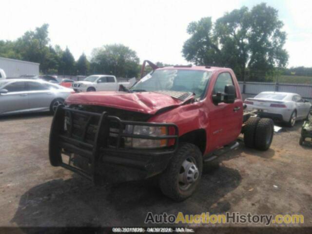 CHEVROLET SILVERADO 3500 CHASSIS WORK TRUCK, 1GB3KZC86DF188740