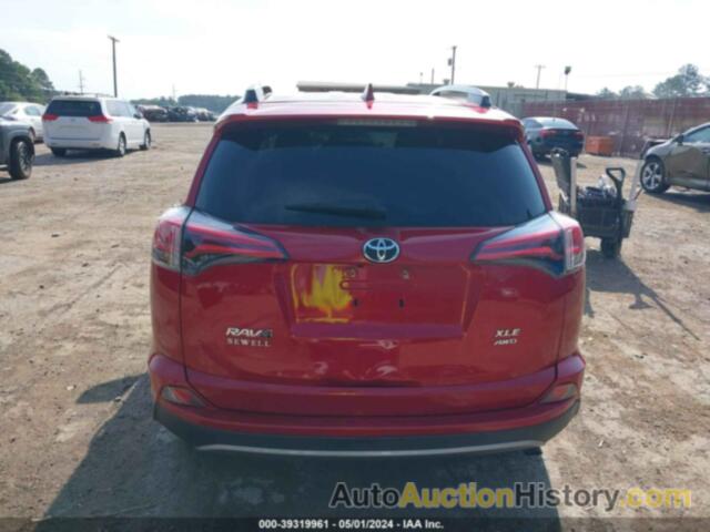 TOYOTA RAV4 XLE, 2T3RFREVXHW544513