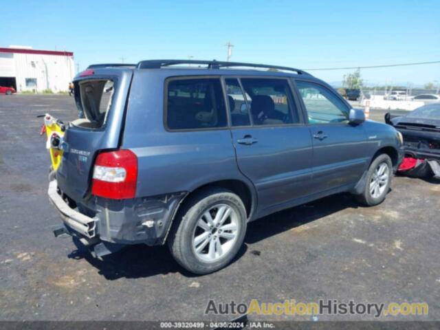 TOYOTA HIGHLANDER HYBRID V6, JTEDW21A660015660