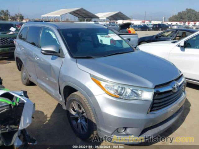 TOYOTA HIGHLANDER XLE V6, 5TDKKRFH2ES027922