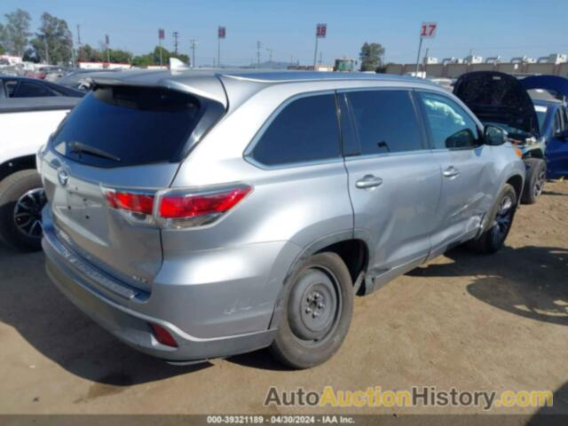 TOYOTA HIGHLANDER XLE V6, 5TDKKRFH2ES027922