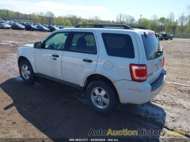 FORD ESCAPE XLT, 1FMCU9D74BKC38241