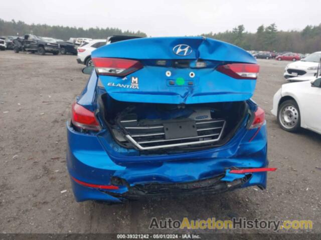 HYUNDAI ELANTRA SEL/VALUE/LIMITED, 5NPD84LF6JH373954